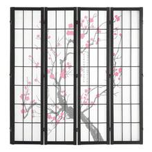 Room Divider Japanese Room Screen Divider 4 Panel For Room Separation - 預設 - 查看 11