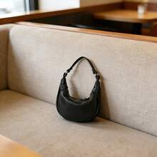 1pc Mini Lipstick Handbag, Zipper Closure, Solid Color, Fashion For Teenagers, Suitable For Ramadan, Shopping, Gathering, Party, Daily Use - A - View 13