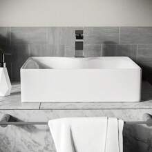 Bathroom Cloakroom Counter Top Hand Wash Basin Sink Ceramic - White - View 5