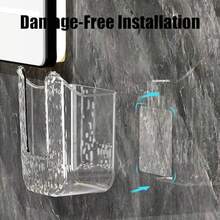 MEISO Caja de Almacenamiento de toallitas de Cocina, Titular de la Caja de pauelos Transparente, Moderno, Plstico, 2PCS Grey - 2 piezas grises - Ver 4