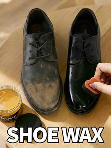 2件套鞋履护理套装 - 包括：82克蜂蜡 x1，海绵布 x1。多用途护理蜡，适用于鞋子、包包、外套、沙发、座椅等。深层滋养，快速增亮，防水防裂。适用于各种颜色的家居用品。