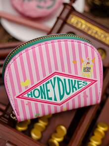 Girls' Harry Potter Honeydukes Card Holder – Multi-Layer Card Organizer & Coin Purse, Hogwarts Candy-Themed Mini Short Wallet For Commute Outing Party Christmas Halloween Birthday Gift For Women & White-Collar Workers - Multicolor - View 10