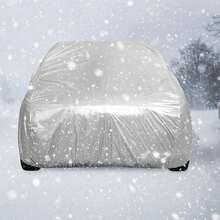 Universal Waterproof Car Cover - Full Car Cover. UV-Resistant, Rain-Proof, Dust-Proof, Snow-Proof And Heat-Resistant PEVA Material, All-Season Vehicle Protection, Dust-Proof, Auto Accessories, Car Cover | Fashionable Car Cover | Car Cover, Snow Car Cover, All-Weather Outdoor Car Cover, Car Snow Cover, Car Cover, Sedan Car Cover, Car Snow Cover - Multicolor - View 5