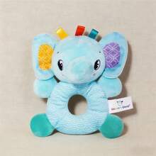 1pc Infant Baby Plush Animal Rattle Doll, Newborn Soft Stuffed Animal Doll, Suitable As Newborn Baby Gift - Multicolor - View 11