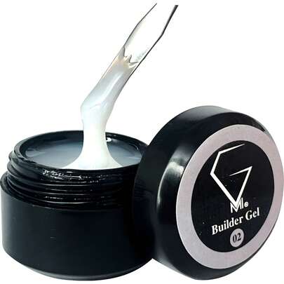 TendenciaGel De Construcción Gmi 10 Gr.Gel Constructor UV No.02 Blanco BlancoCalidad premium