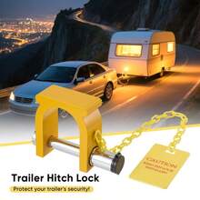 Wheel King Pin Lock Wheel Trailer Lock For 2 Inch King Pin