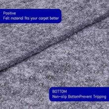 antideslizante de fieltro extra grueso de 1 4 pulgadas debajo de la alfombra, acolchado para alfombras de rea, suelos de madera dura, laminado, azulejos, mantiene tus alfombras seguras y - 811x511Rectangular - Ver 7
