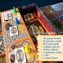 Briarpatch, I SPY Spooky Mansion Game, Based On Search And Find Books, Preschool Learning For Kids - trắng - Xem 7