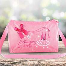 CYPNBolsa de ballet para niña Bolsa de Natación de Ballet de Baile para Niña Mochila de Mano Bordada Bolsas de Lona de Baile para Danza Gimnasia Yoga Latino RosaFashion - Rosa - Ver 7