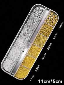 Bộ 12 hạt trang trí móng tay hình bán nguyệt màu vàng và bạc sáng bóng phong cách Y2K quyến rũ, phụ kiện móng tay 3D lấp lánh sang trọng, đa năng, phong cách punk cá tính, dụng cụ làm móng kiểu Hàn Quốc & Nhật Bản, móng giả tự làm không mùi và trang trí ốp điện thoại, trang sức móng tay, đá quý móng tay, dụng cụ làm móng, đá giả kim cương và quà tặng trang trí. - Nhiều màu - Xem 5