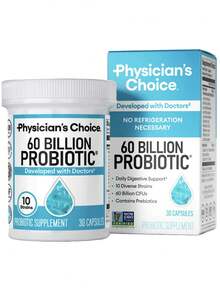 Physician's Choice 60 Billion Probiotic With OrganicPrebiotics & 10 Unique Strains-Daily Lmmune, Digestive& Gut Health Support For Men And Women(30ct) - 1Bottles - 查看 7