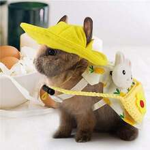 TendenciaArnés Y Correa De Conejo, Ropa Para Conejo, Vestido DeCalidad premium - Verde-S - Ver 8