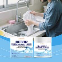 Detergente en polvo para ropa: elimina manchas rápidamente en el hogar, ilumina y refresca, limpieza profunda, suave con la ropa, fácil de usar. - Blanco - Ver 2