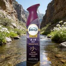 4/1 Bottle Febreze Downy Infusions Calm Air Mist - Lavender & Vanilla Bean/Mediterranean Lavender/Mountain/White Pine & Juniper Berry - 8.8oz, Air Freshener, Ambientador Para Casa, Spray, Travel Essential, Travel, Travel Accessories, Bathroom, Air Freshener For House, Cleaning Supplies, Glade, Room Decor, Extracted, Essential Oil Formula, Deodorizing, Long-Lasting Fragrance, Odor Removal, Air Purification, Natural Ingredients, Lavender, Lemon, Jasmine, And Marine Scents. Suitable For Home, Car, Bathroom, And Bedroom Use. Spray Type, Long-Lasting Fragrance - Núi - Xem 2