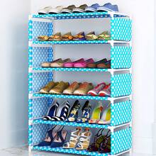 1pc Multi-Layer Plastic Storage Shoes Rack, Free Standing Shoes Rack, Easy Assembled Shoes Storage Shelf, Large Capacity Shoe Shelf, Suitable For Entryway, Hallway, Bedroom, Bathroom, Living Room - Purple - View 4
