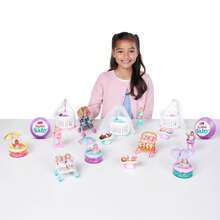 ZURU 5pcs Surprise Mini Baby Series 2, Collectible Mystery Capsule, Girls Toys, Realistic Mini Babies, Game Set And Accessories (Random Style)