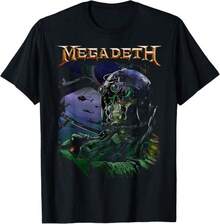 Megadeth - Camiseta Helicóptero Vic - Blanco - Ver 8