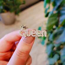 Broche de personalidad para mujer, broche de solapa, accesorio versátil para ropa y bolsos - Broche de reina - Ver 3