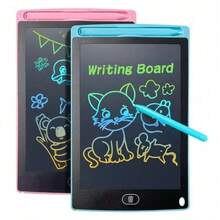 (Blue + Pink)Macaron Duo Board CP: No Ink Drawing + Handwritten Draft, Perfect For Kids' Creative Works - Blue + Pink - View 10