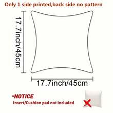 Set Of 4 Eid-Themed Decorative Pillow Covers, Car Seat Cushions, Measuring 17.71 By 45 Cm, Ideal For Enhancing The Decor Of Your Living Room Sofa, Bed, Or Bedroom, Does Not Include Pillow Inserts. - Gold & Beige - View 9