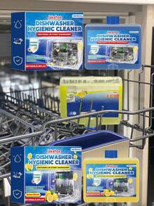 洗碗机清洁剂、家用洗碗清洁剂、餐具洗涤剂，可去除水渍、油脂和污垢。它能快速轻松地去除油渍和污垢，使您的餐具干净整洁。 - 彩色 - 查看 8