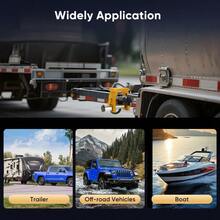 Wheel King Pin Lock Wheel Trailer Lock For 2 Inch King Pin