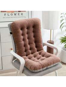 1PC Thicken Chair Cushion, Soft Filled, Machine Washable, Polyester Cover, For Dining, Office, Computer Chairs, All-Season Use - Multicolor - View 18