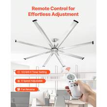 Ceiling Fan - Brushed Nickel - View 5
