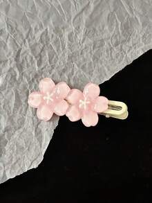 3/6/8个优雅粉色樱花发夹 - 甜美风格侧边发夹，适合女士和女孩，情人节配饰，刘海夹，发饰，化妆发夹，鳄鱼夹，侧边夹，发夹，化妆夹，直发夹，女孩滑板夹，边缘夹，鳄鱼夹，鳄鱼夹，女孩发夹，甜美刘海夹，鳄鱼夹，发饰，爪夹，发夹，发卡 - 彩色 - 查看 11