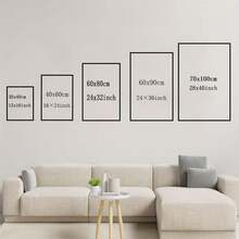 1pc Pastoral Sheep Canvas Wall Art, Rustic Countryside Landscape Painting Print, Farmhouse Animal Decor For Living Room, Bedroom & Office, Stretched Gallery Wrapped Artwork, Nature Scenery Framed Ready To Hang Poster. - 彩色 - 查看 8