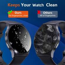 2pcs High Definition Tempered Glass Screen Protector For Huawei Watch GT3/GT3 Pro (43mm/46mm) Series, Designed For Smart Watch, Scratch-Resistant, Anti-Bubble, Sensitive Touch, Easy To Install - 2 Transparent Pieces - View 6