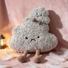 Búp bê mây mềm mại, bông xốp, gối và tựa lưng hình mây bão sống động như thật, gối hình mây dùng cho ghế văn phòng, bệ cửa sổ, ghế sofa, trang trí nhà cửa, đệm nội thất ô tô, quà tặng sinh nhật sáng tạo cho bạn bè và trẻ em. - Nhiều màu - Xem 3