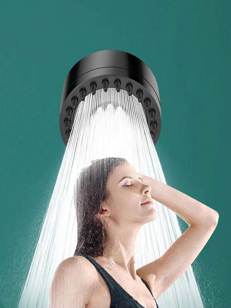High Pressure Shower Head, Black Rainfall Shower Head With Handheld Shower Head, Filtered Shower Head With Strong Water Flow, Suitable For Dry Skin And Hair