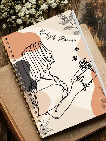 2026 Monthly Bill Payment Tracker Notebook, Financial Management & Budget Ledger With Bill Tracking And Payment Record List, A5 Spiral Bound, 5.6 X 8.0 Inches, School & Office Supplies, 2026 New Year Gift, Suitable For Men And Women