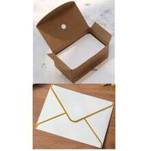 100pcs/Box Blank Memo Cards; Portable Memo Cards - Blank Cardstock - View 26