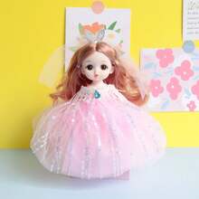 Fashionable & Creative Sapphire Princess Bride Doll, Collectible Ornament & Gift - Multicolor - View 12