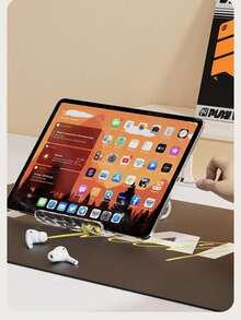 Acrylic Minimalist Desk Phone Stand, Convenient Office Desktop Phone Holder