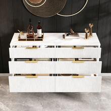 Dressers & Chests Of Drawers - White + Particle Board-1 - View 1