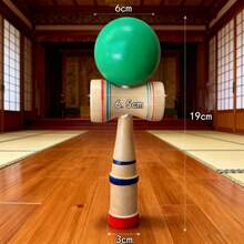 Outdoor Sports Juggling Balls, Made Of Fissured Beechwood - Multicolor - View 19