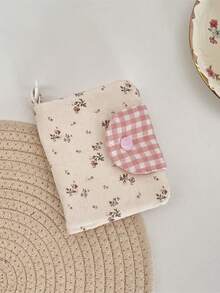 1个格子花纹卡片袋，零钱袋，耳机收纳袋，包包挂饰，包包装饰，银币袋，钥匙袋，迷你红包，时尚便携，多功能，生日礼物，情人节礼物 - 彩色 - 查看 15