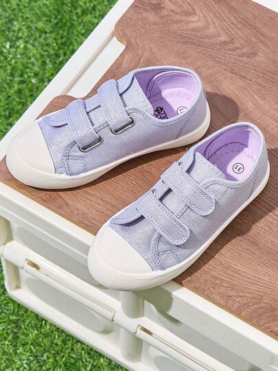 1 Paar Kinder Einfarbige Buchstaben Gestrickte atmungsaktive leichte Rund Zeh Slip-On Flache Lässig Sport Laufschuhe, geeignet für Frühling, Sommer, Herbst, Winter