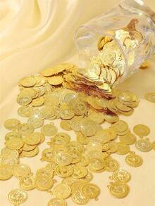 Accessori per gioielli placcati in oro 24K, accessori fatti a mano per orecchini, collane, pendenti, catene, con strass incastonati, stile marocchino, design vintage di palazzo - Stile 2 - Visualizzare 1