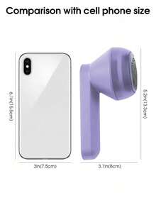 Electric Fabric Defuzzer, Clothes Lint Remover, 6-Blade Electric Lint Remover, Sweater Fuzz Shaver, Suitable For Clothes, Sofa, Furniture, Removes Fuzz, Lint, Bobbles, USB Rechargeable