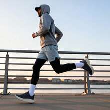 Men's Slip-On Sneakers: Hands-Free Running Shoes Athletic Cushioning For Walking, Jogging, Tennis & Gym Workouts Non-Slip Comfortable Trainers - Màu xanh lam - Xem 5