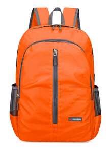 Outdoor Casual Large Capacity Lightweight Foldable Backpack, Suitable For Outdoor Sports, Travel, Hiking, Made Of Nylon Fabric - A - View 16