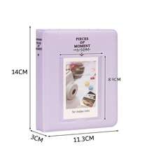 1pc Instant Mini 12 Camera Case For Mini 12/Mini 12 Camera - PU Leather Protective Cover With Adjustable Shoulder Strap - Light Purple - Purple - View 22