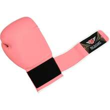 Boxing Gloves - Plain Pink Color. - View 6