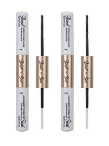 10ml Eyelash Extension Glue, Single Lash Glue, Cluster Lash Glue, 2-In-1 Glue, Super Strong Adhesive Eyelash Extension Glue, 5ml Eyelash Glue Remover, Waterproof Quick-Drying, Natural Lifting Eyelash Effect, Non-Irritating Eyelash Glue, Tweezers, Makeup Brush, Dual-Ended Eyebrow Brush, Eyebrow Brush - Multicolor - View 23