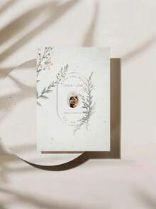 10pcs Customized Wedding Invitations, Personalized Wedding Cards, Elegant Wedding Invitation Cards, Wedding Greeting Cards, Wedding Invitations, Customized Wedding Invitations, Personalized Custom Wedding Invitations, Customized Photo Wedding Cards/Invitations, Wedding Celebration Cards, Simple Wedding Announcement Cards, Customize Your Content - Upload Your Photos & Text, Personalized Wedding Cards, Marriage Congratulations Cards | Wedding Souvenirs, Personalized Newlywed Bride And Groom Wedding Cards - Multicolor - View 7