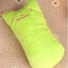 Pet Thumb Expression Cat Doll Crinkle Paper Plush Doll, Cat Grass, Catnip, Chew Resistant Pet Toys, Cat Supplies - Multicolor - View 13